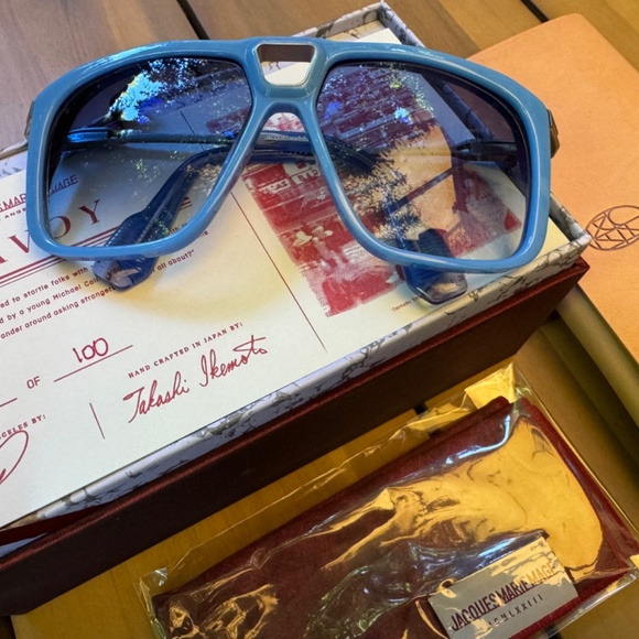 ✧ Jacques Marie Mage Savoy Gulf 40/100 Glasses Excellent Condition - Picture 11 of 12